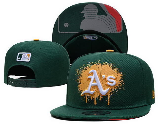 Oakland Athletics hats-003